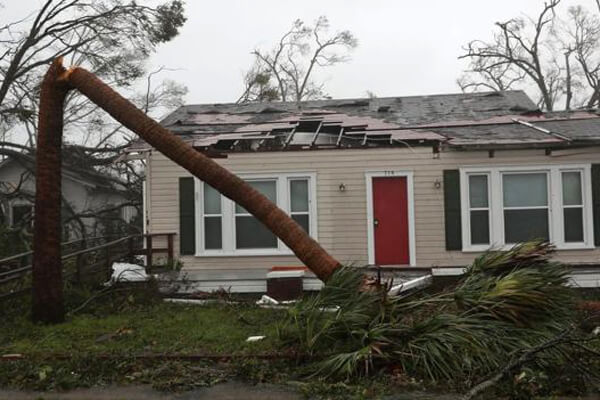 Фото. Штат Флорида, октябрь 2018 года. Последствия урагана "Майкл"