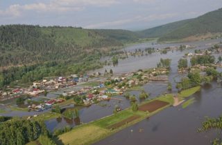 Фото. Наводнение в Иркутской области 2019 год