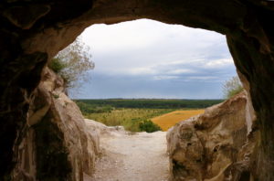 Фото. Вид из пещеры